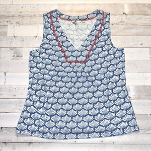Boden Women’s Sleeveless Shirt, size 10
